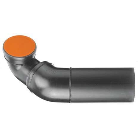 Wall-lavatory bend 90° (horizontal) leftWith protection plug