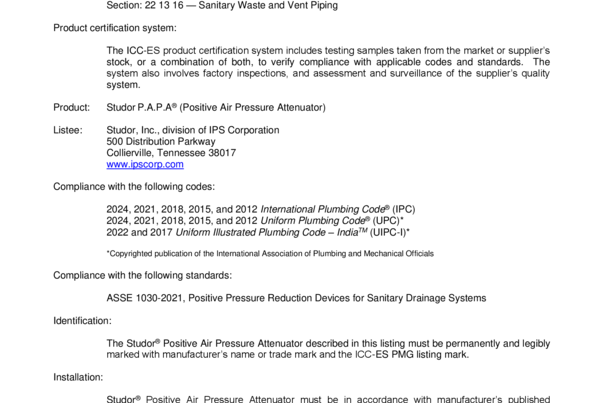 ASSE 1030-2021, Positive Pressure Reduction Devices for Sanitary Drainage Systems.pdf